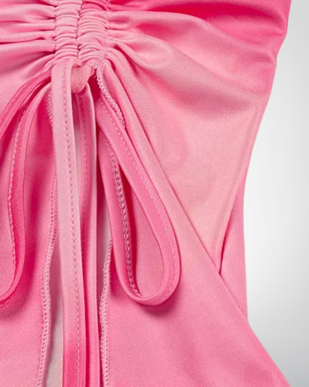 Ensemble Top  Bustier & Jupe rose – Frangipanier