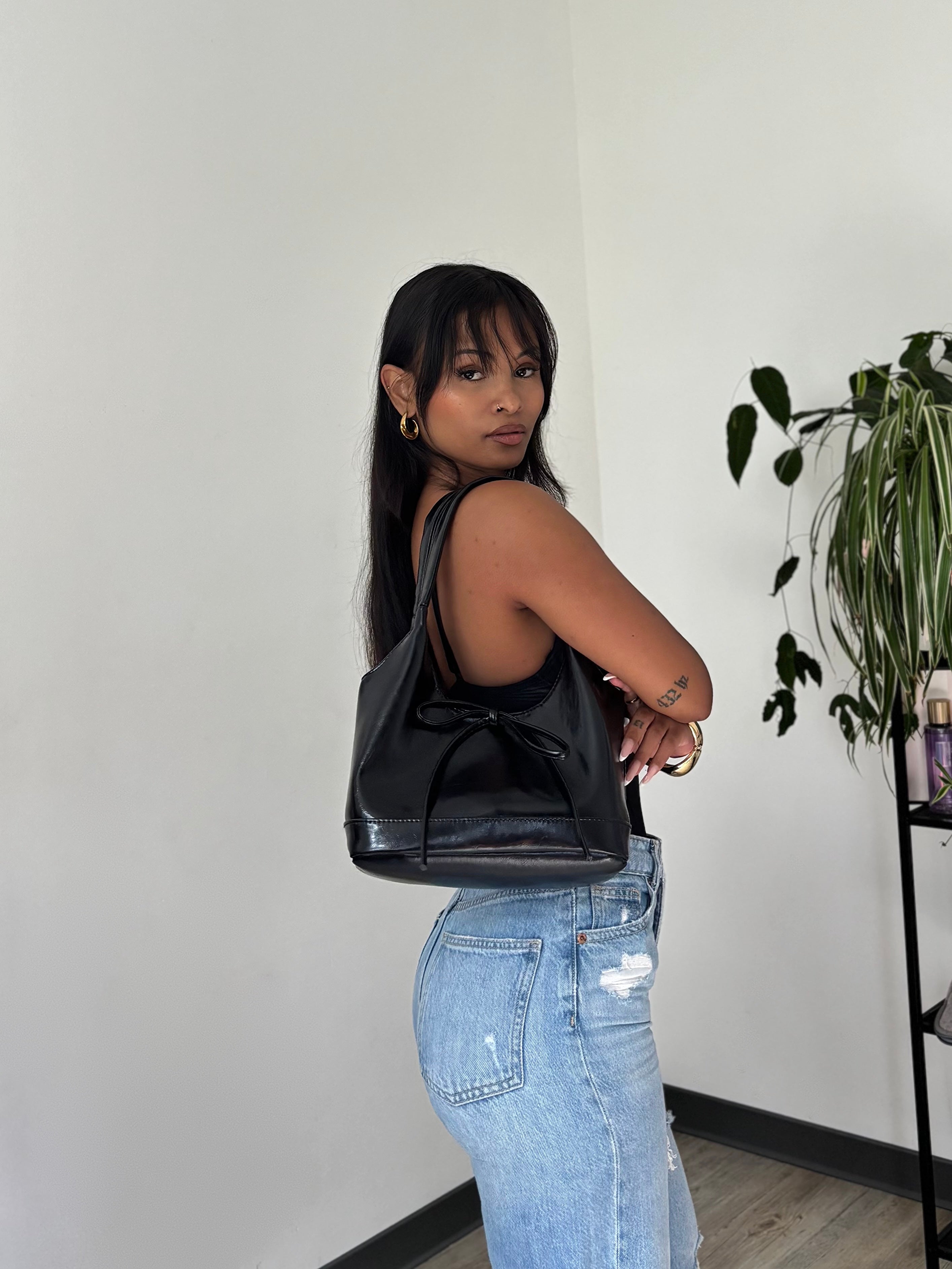 Sac à Main Noir  - P star