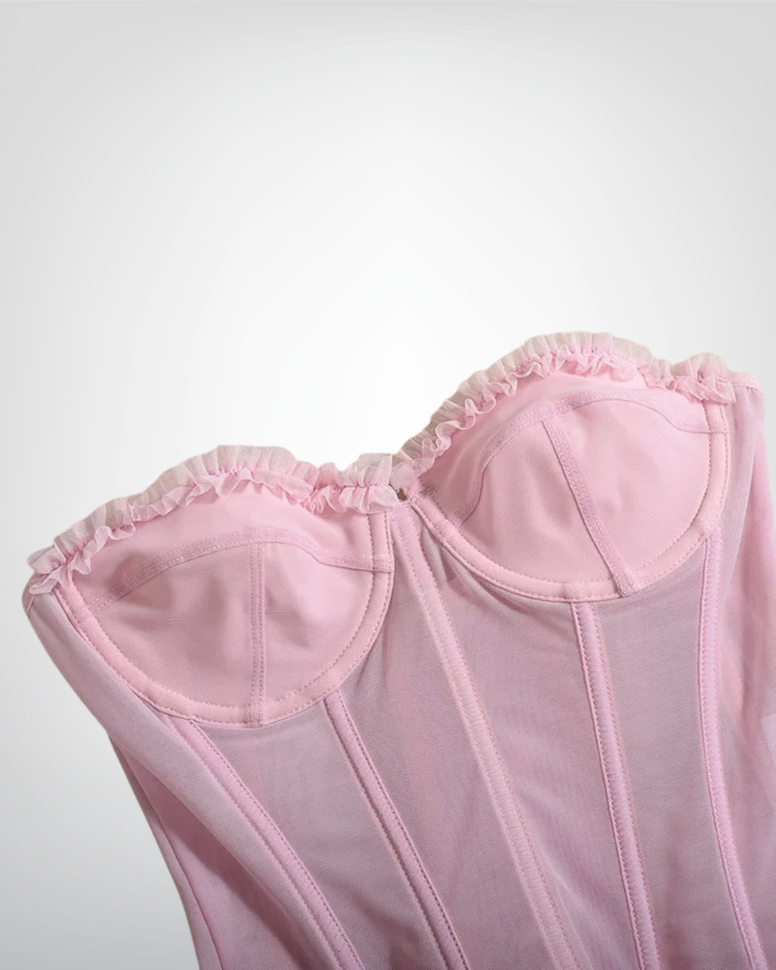 Corset bustier rose - Forever