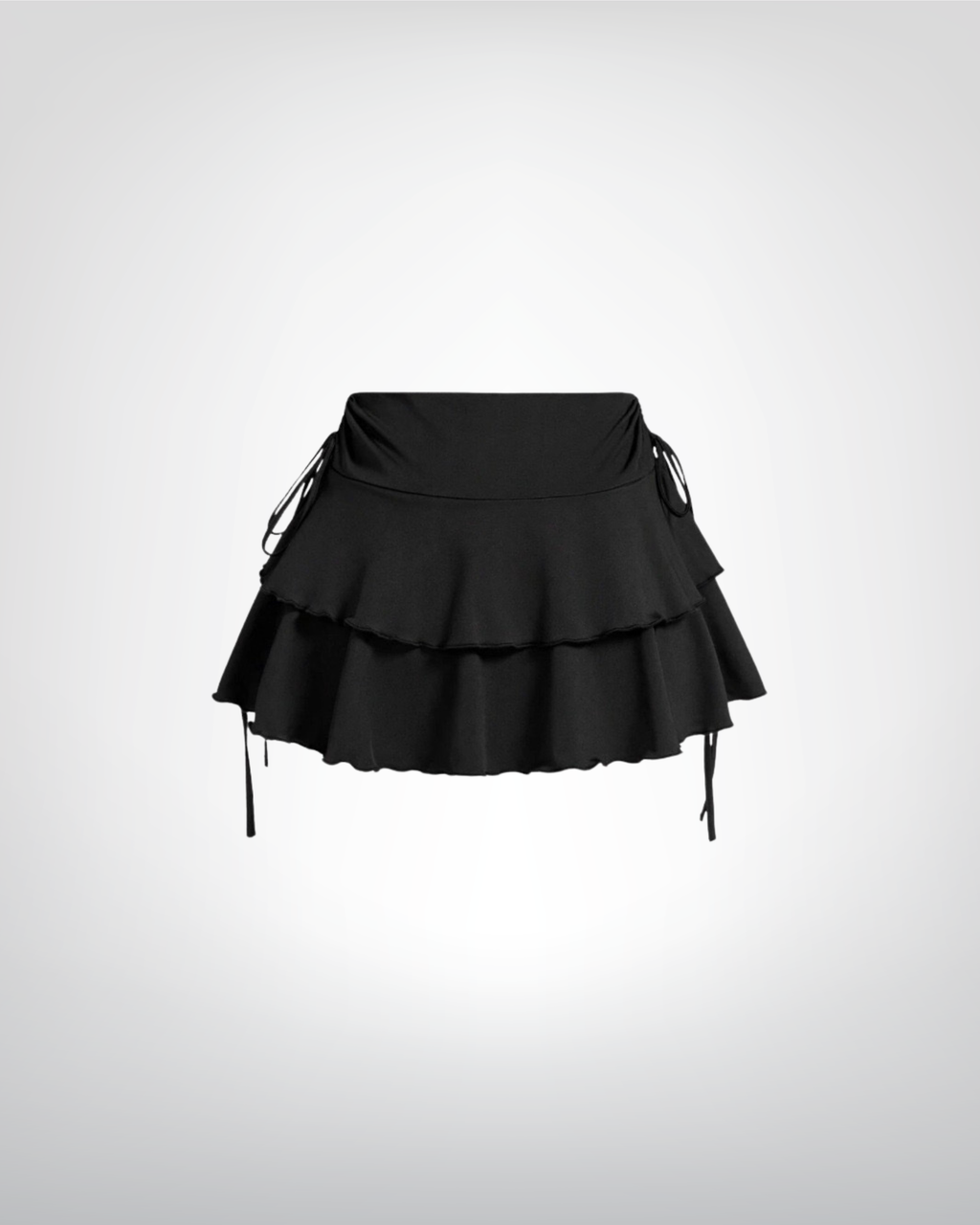 Jupe patineuse courte noire