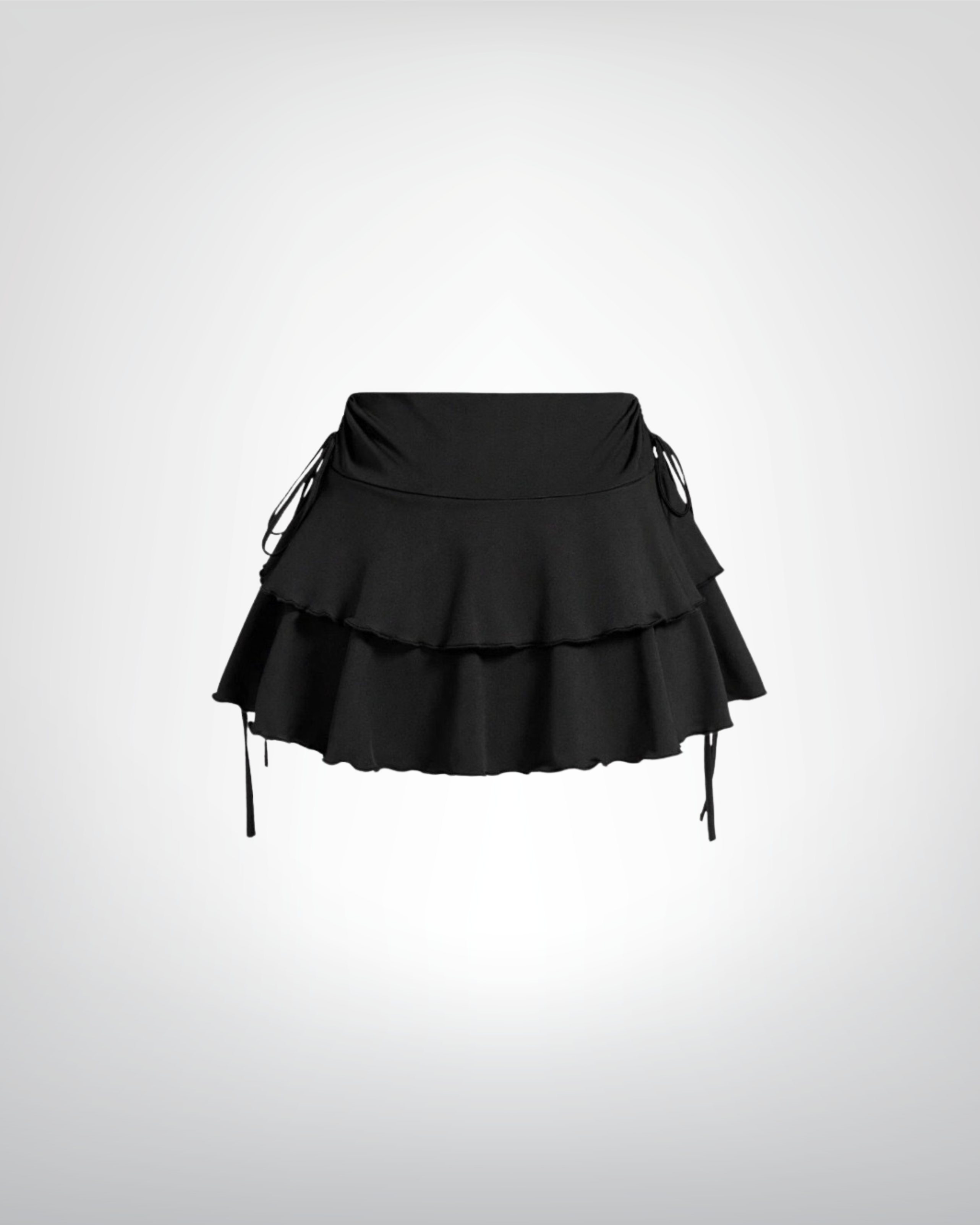 Jupe patineuse courte noire