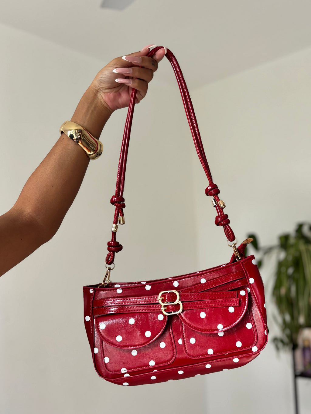 Sac à Main Rouge Pois  - Daiquiri