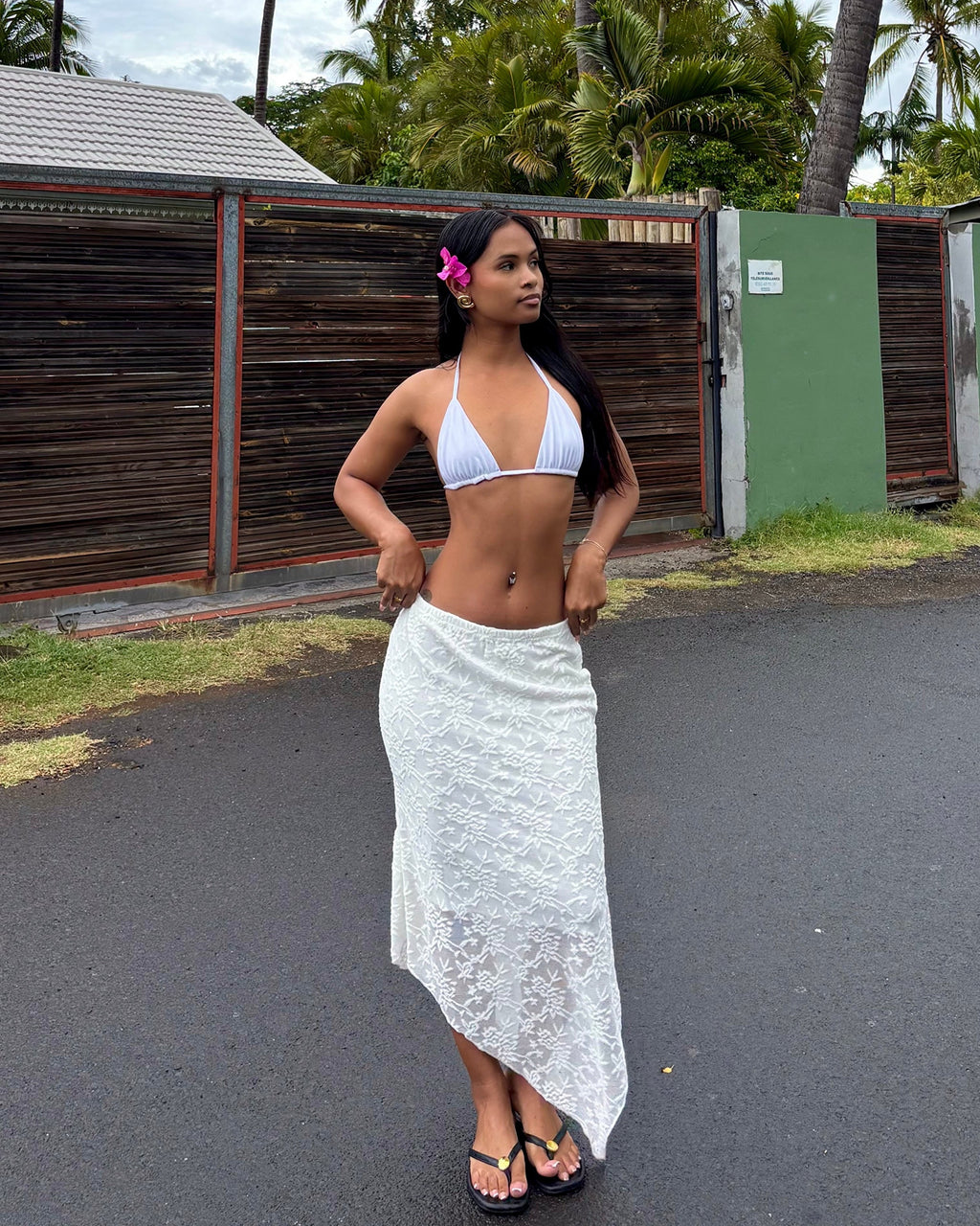 Jupe sirène blanche - Nirvana