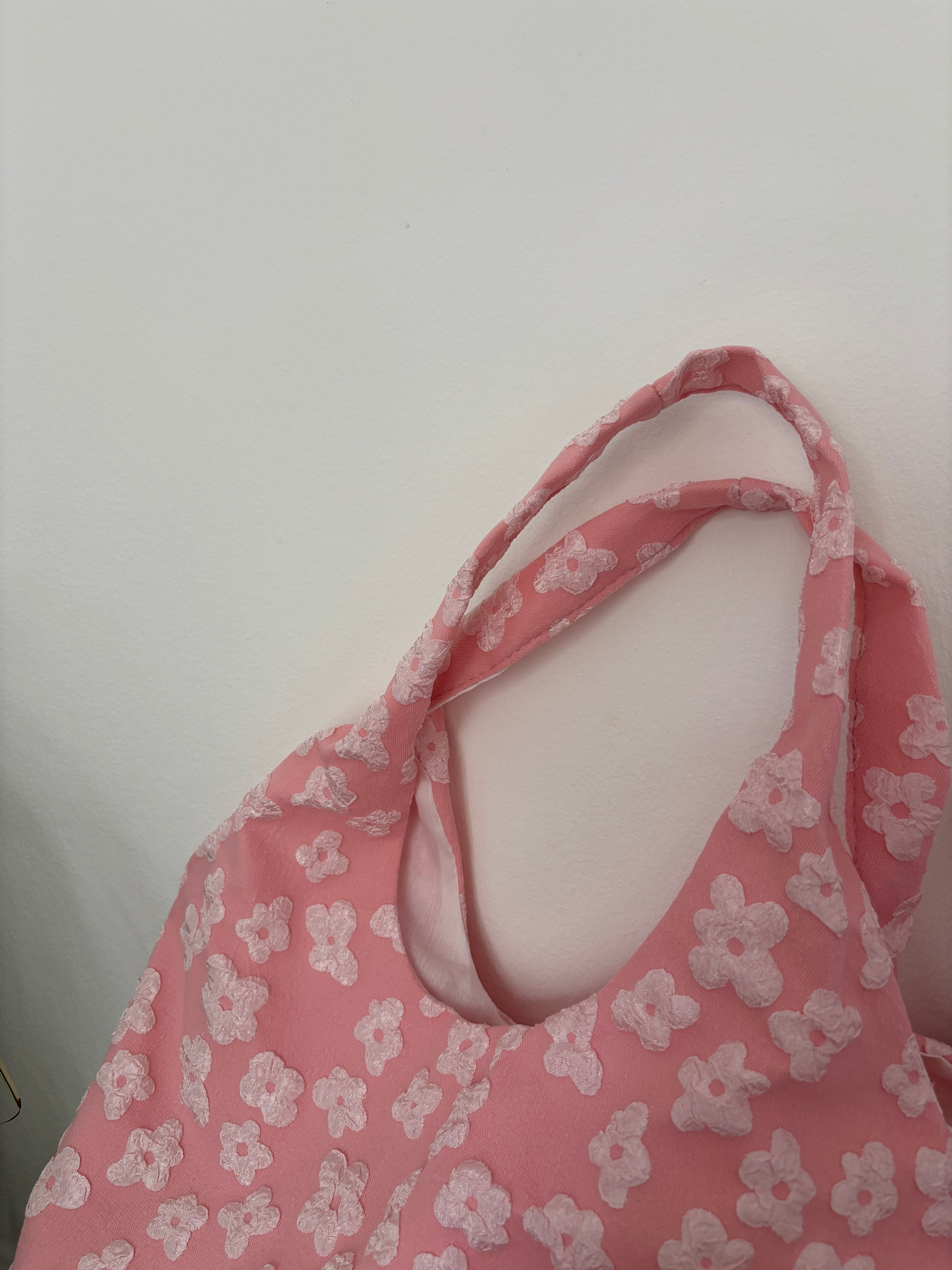 Tote bag rose