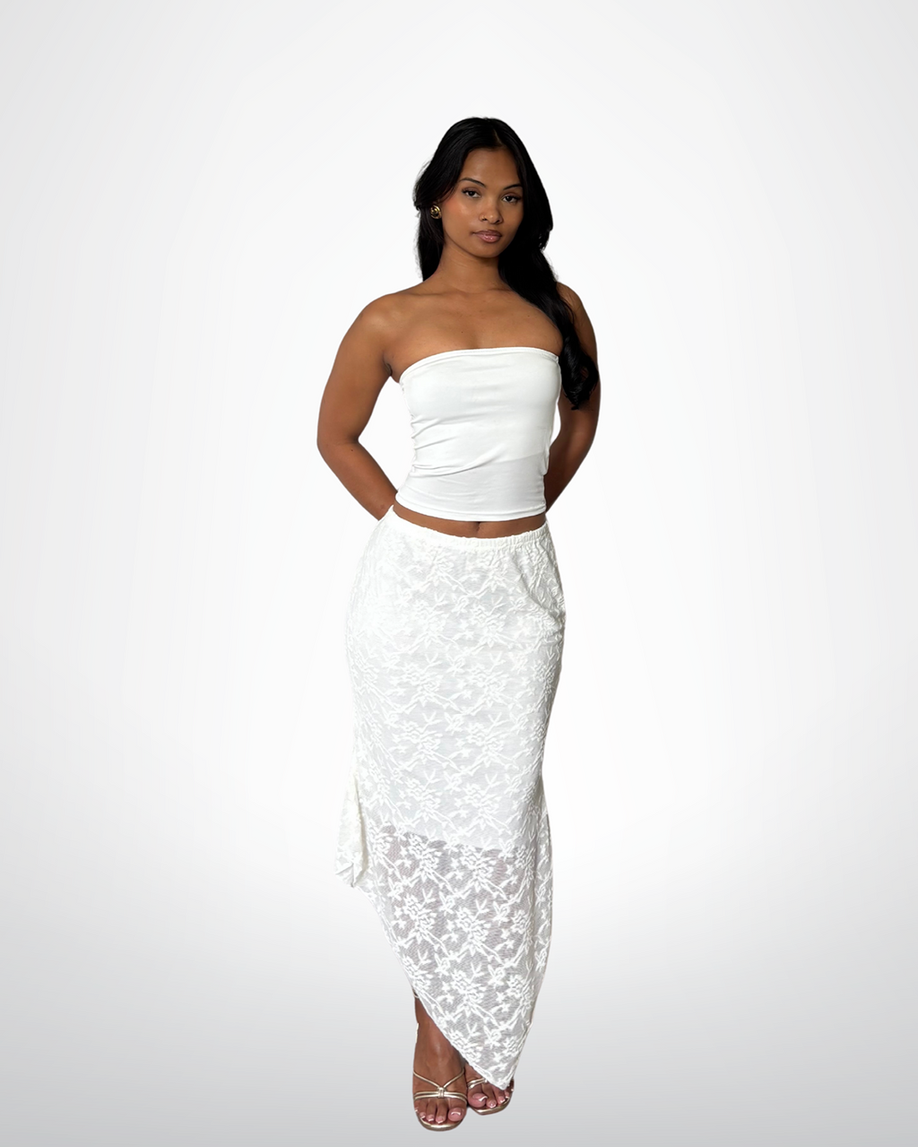 Jupe sirène blanche - Nirvana