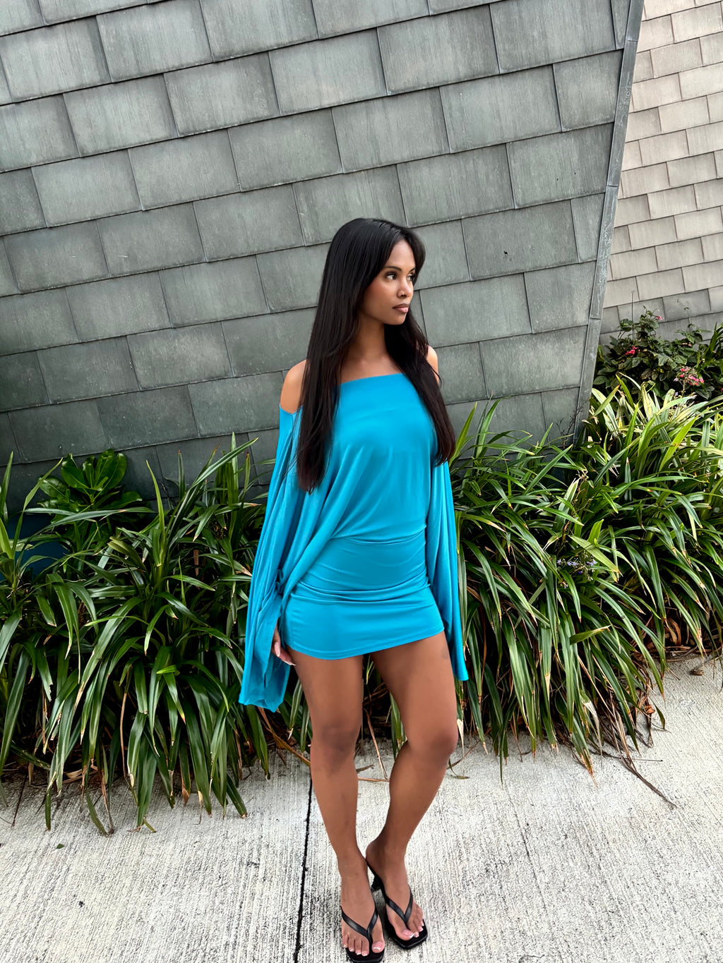 Robe courte bleue - Kate