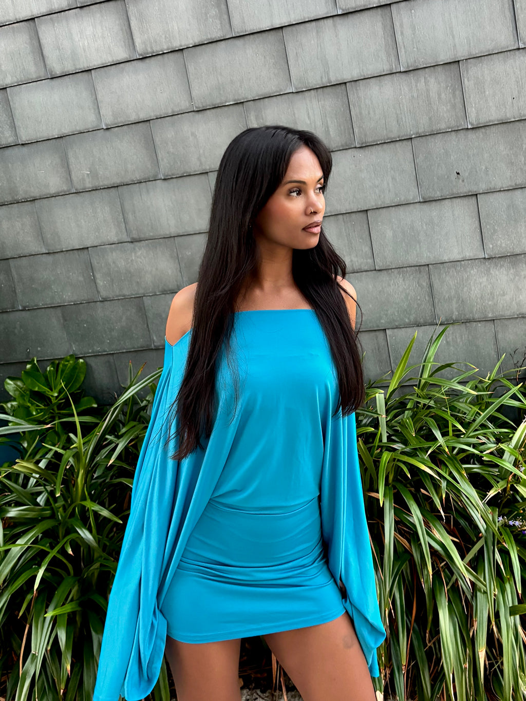 Robe courte bleue - Kate