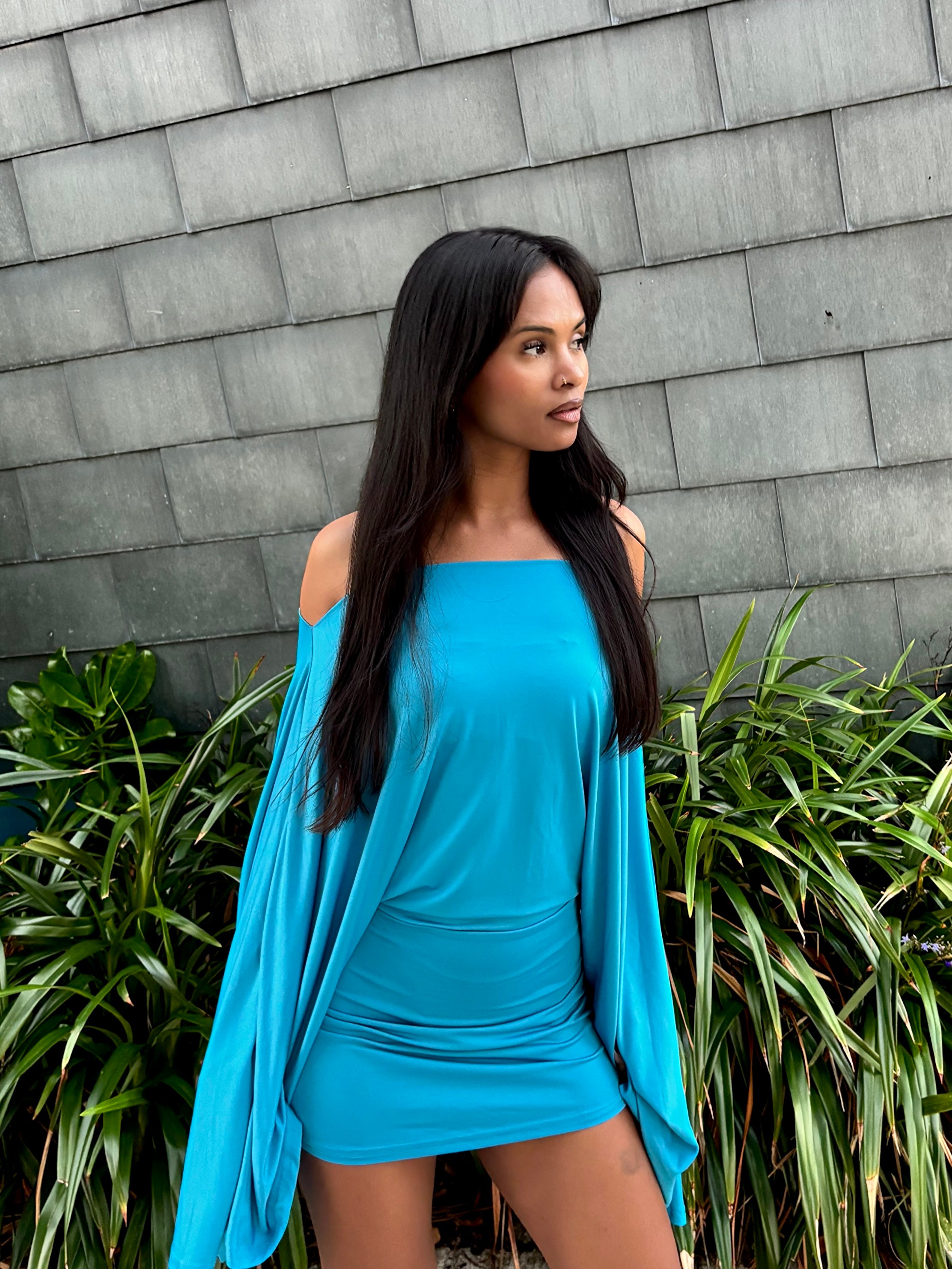Robe courte bleue - Kate