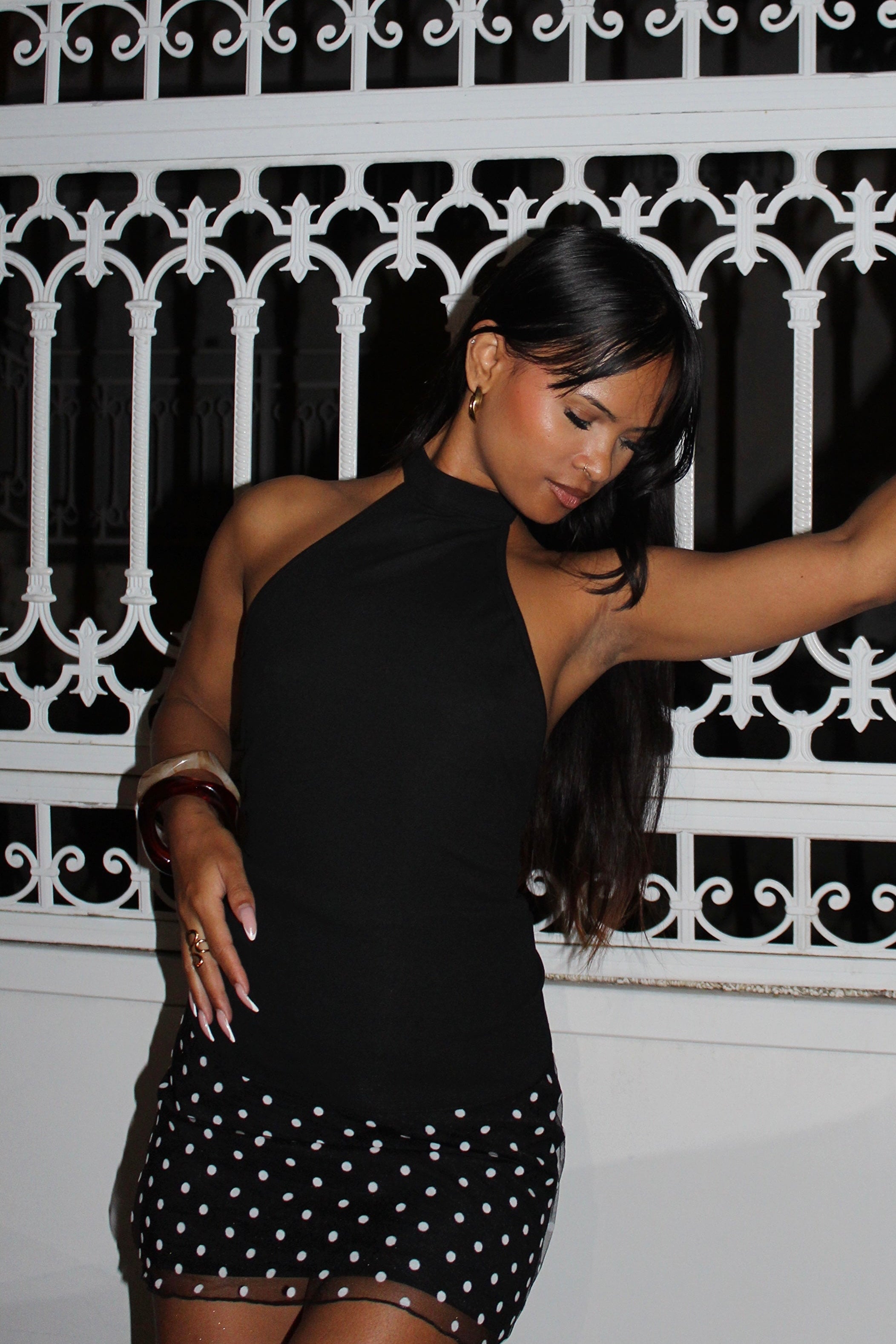 Ensemble Top & Jupe à pois - Polka Spritz