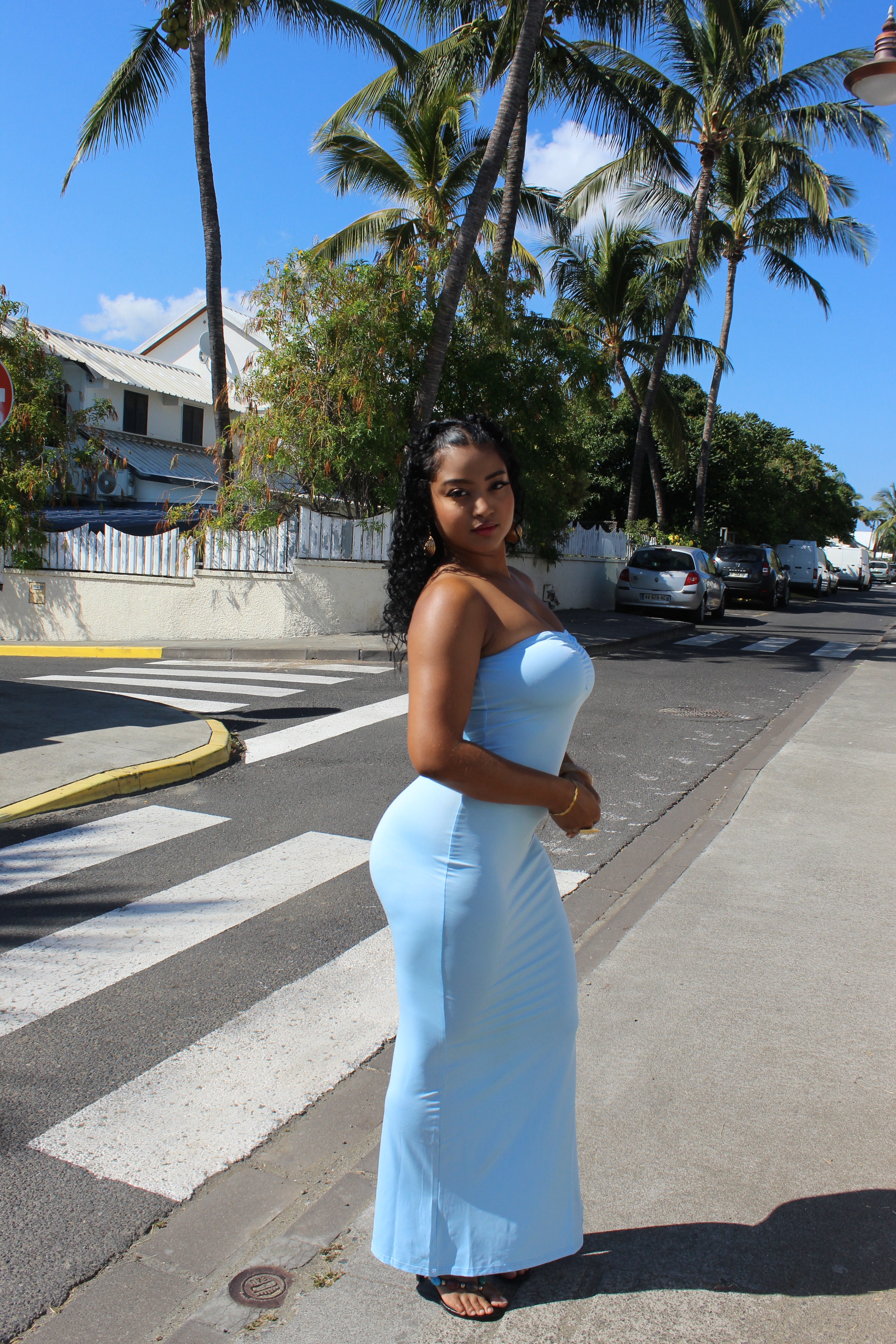 Robe Longue Bustier -