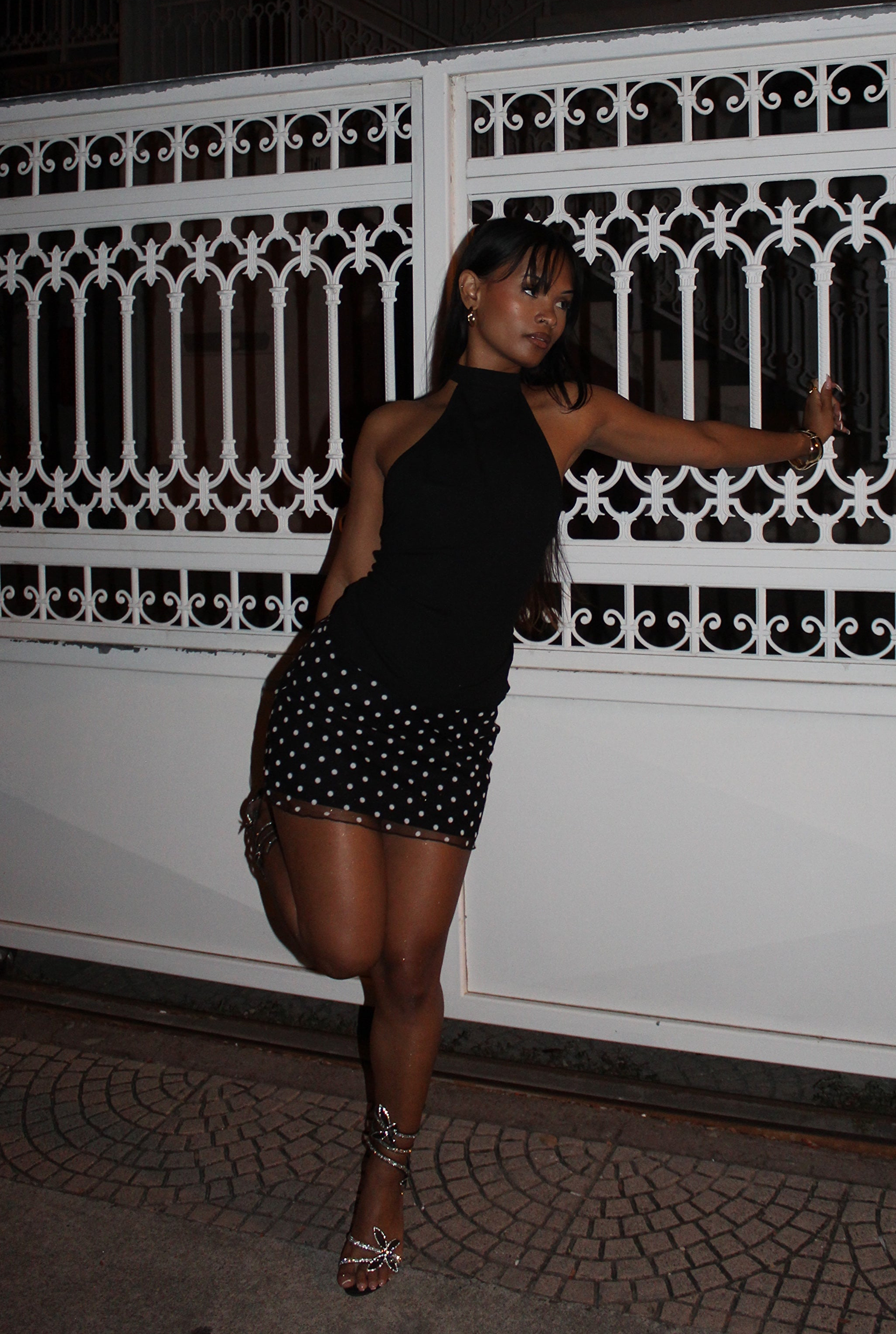 Ensemble Top & Jupe à pois - Polka Spritz