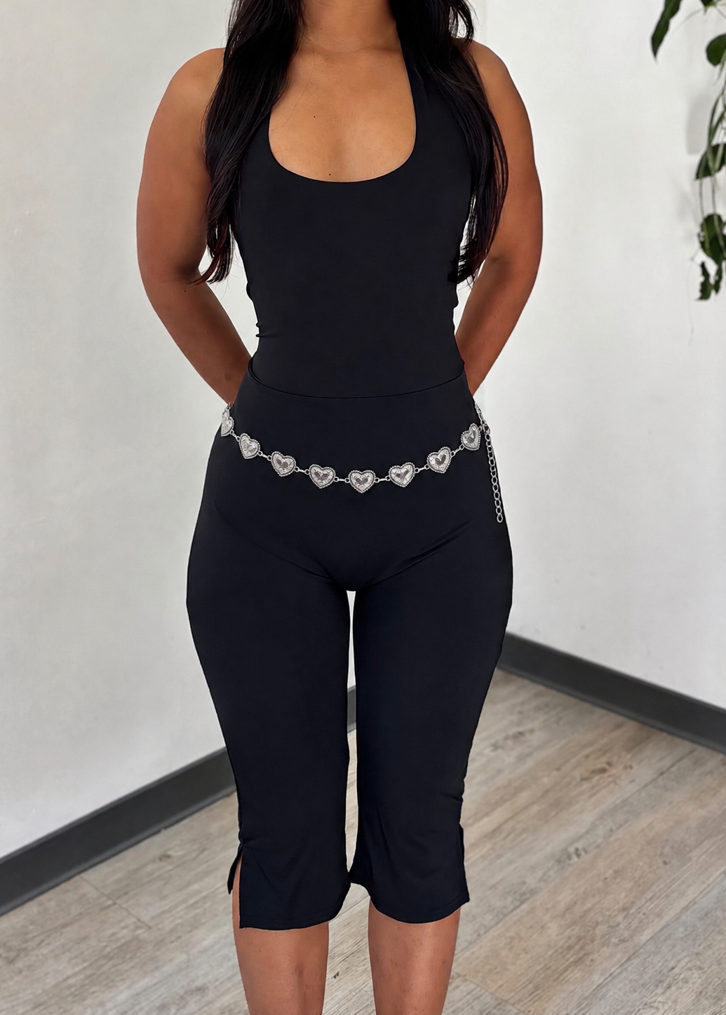 Ceinture à chaîne style Y2K