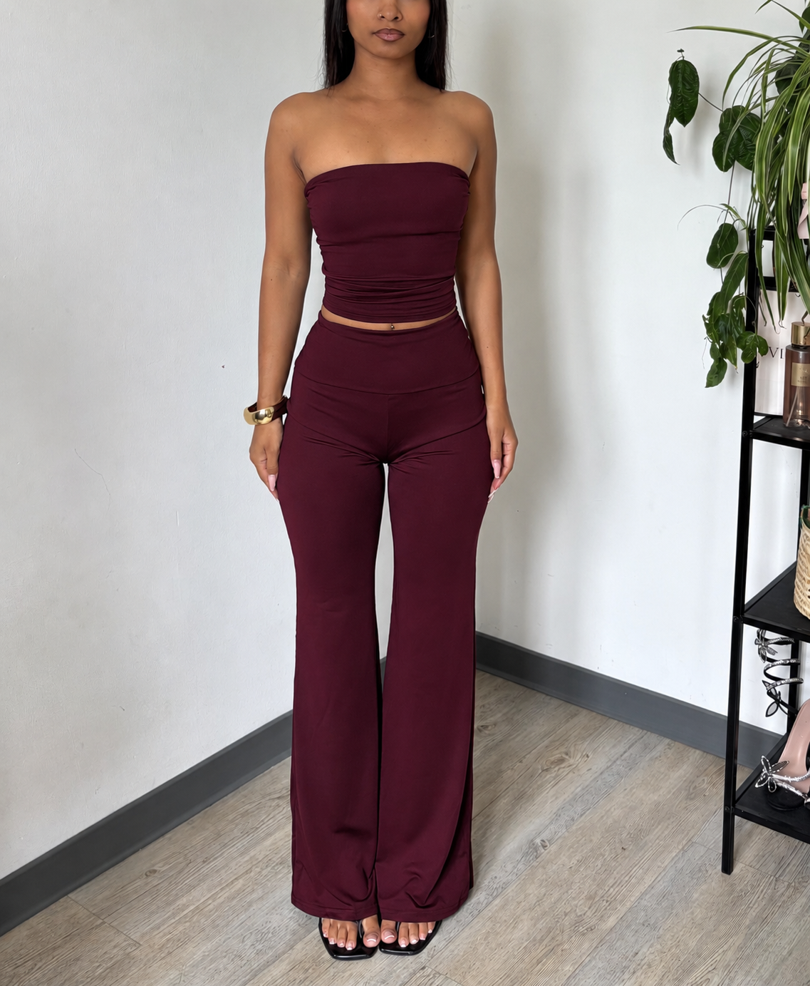 Ensemble pantalon et top bustier - Offline