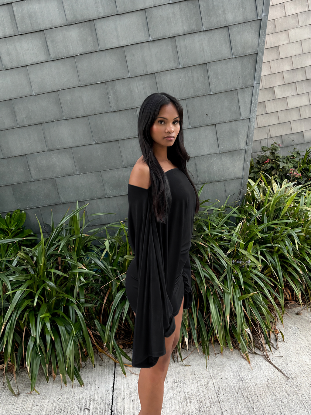 Robe courte noire - Kate
