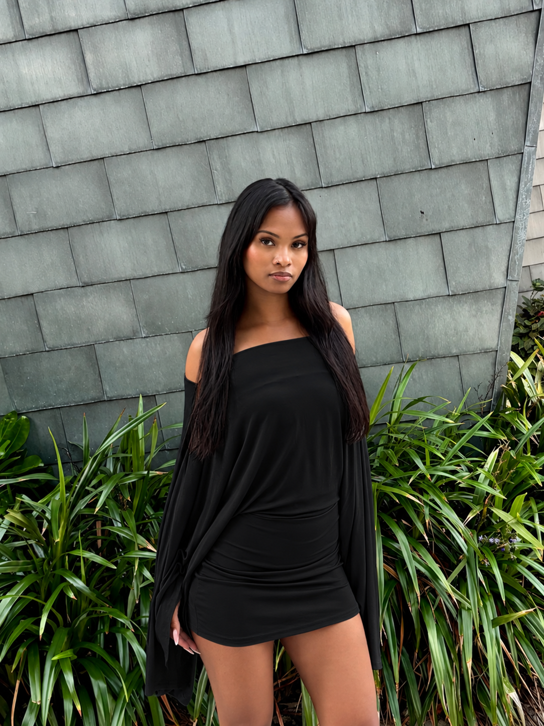 Robe courte noire - Kate