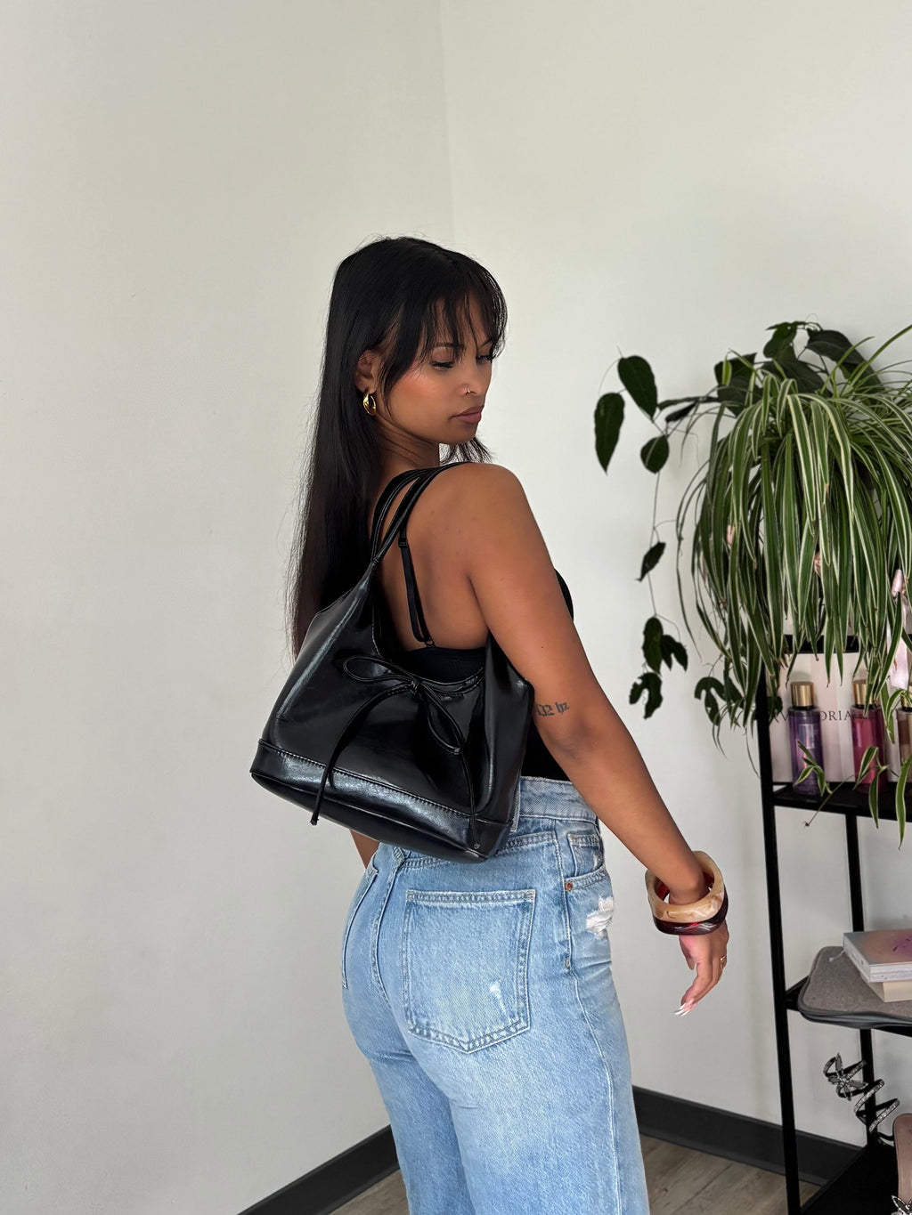 Sac à Main Noir  - P star