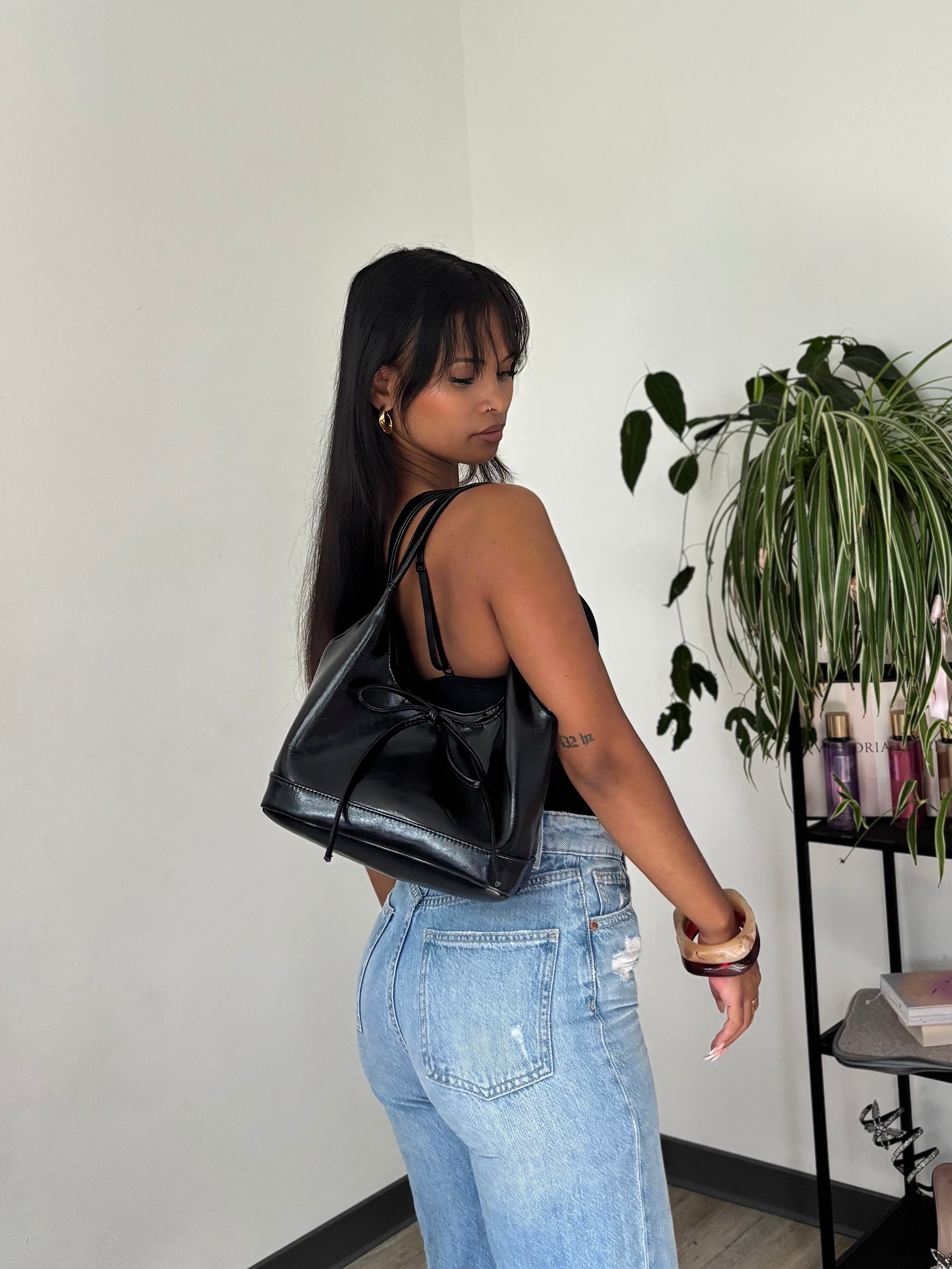 Sac à Main Noir  - P star