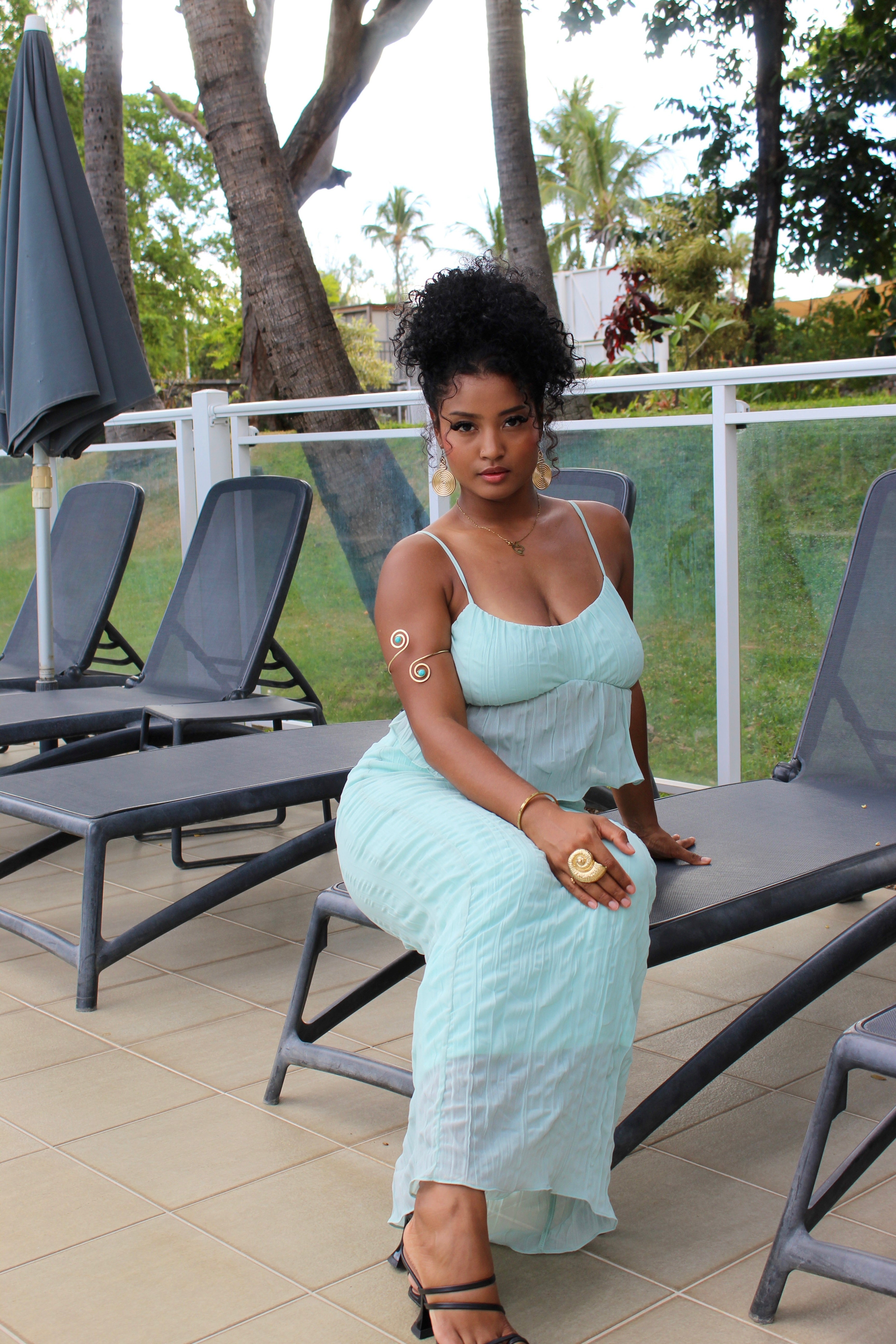 Ensemble Top et Jupe Longue Vert Pastel - Lys