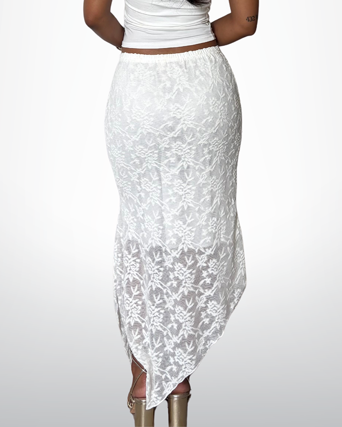 Jupe sirène blanche - Nirvana