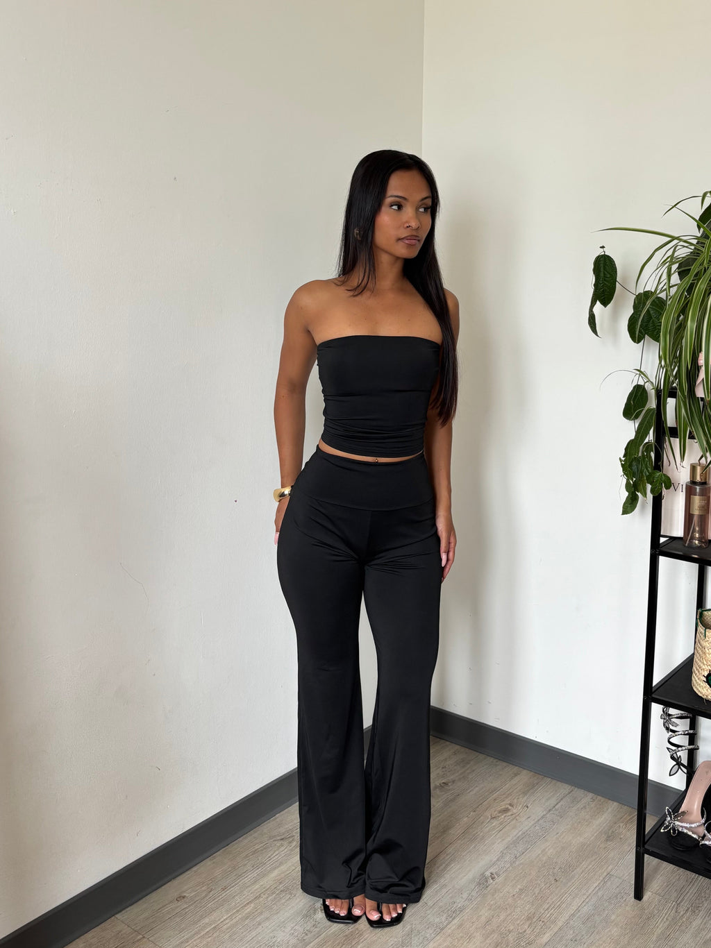 Ensemble pantalon et top bustier - Offline